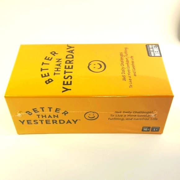 BETTER THAN YESTERDAY 365 Daily Challenge Cards Factory Sealed - Picture 9 of 12